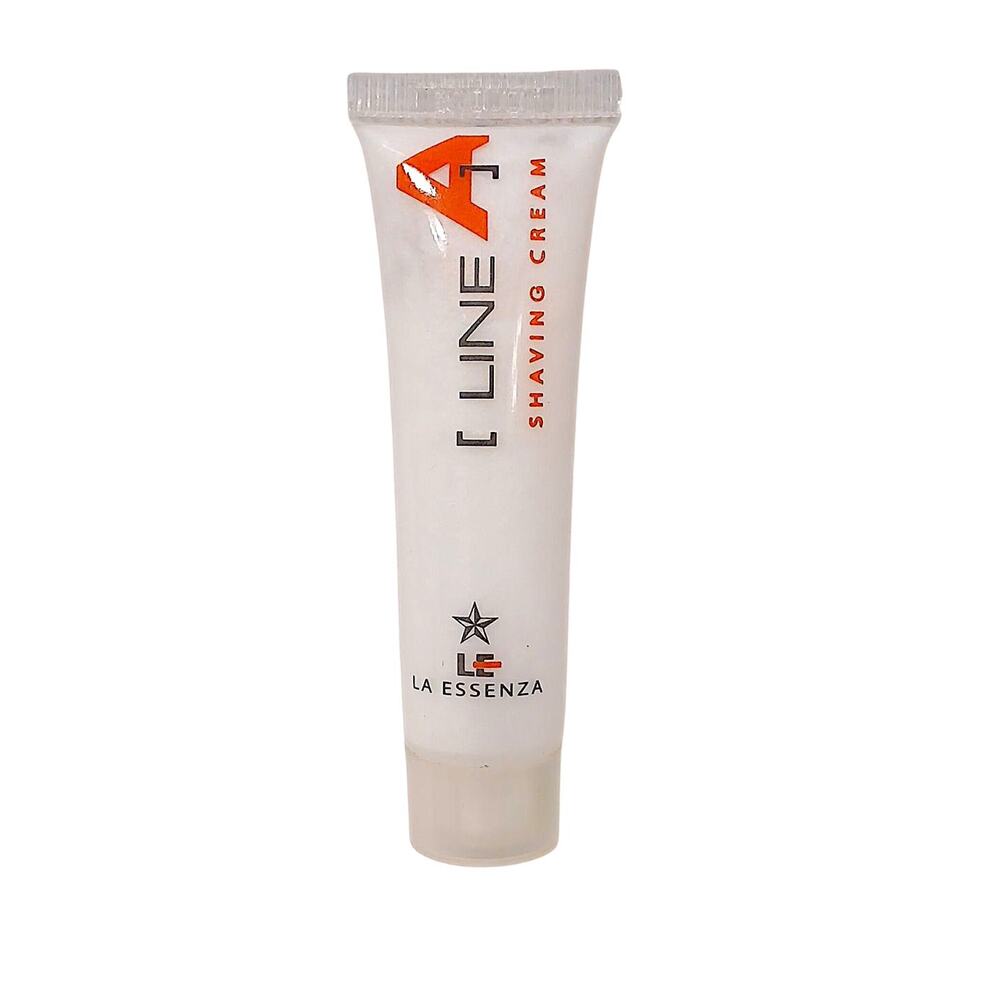LA ESSENZA LA LINE Shaving Cream 1.5 ml Prevents Razor Burn Sample Travel Size